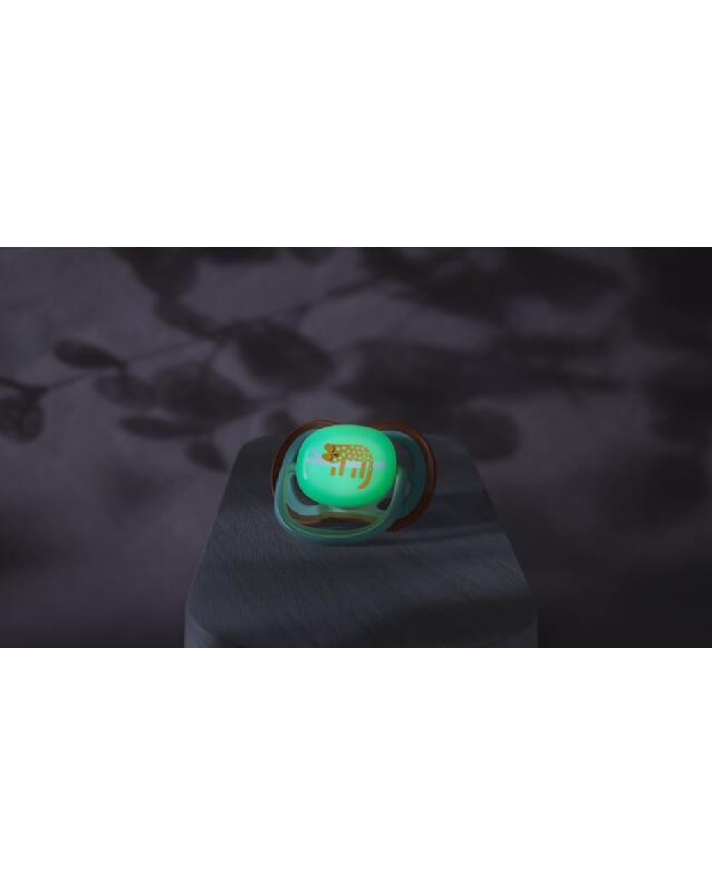 Succhietti ultra air night 18m+ leopardo e scimmia, a base vegetale - set da 2 ciucci - philips avent