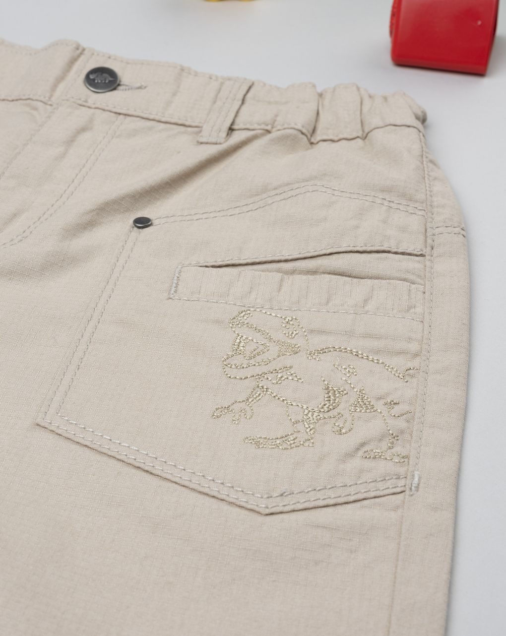 Shorts bambino beige