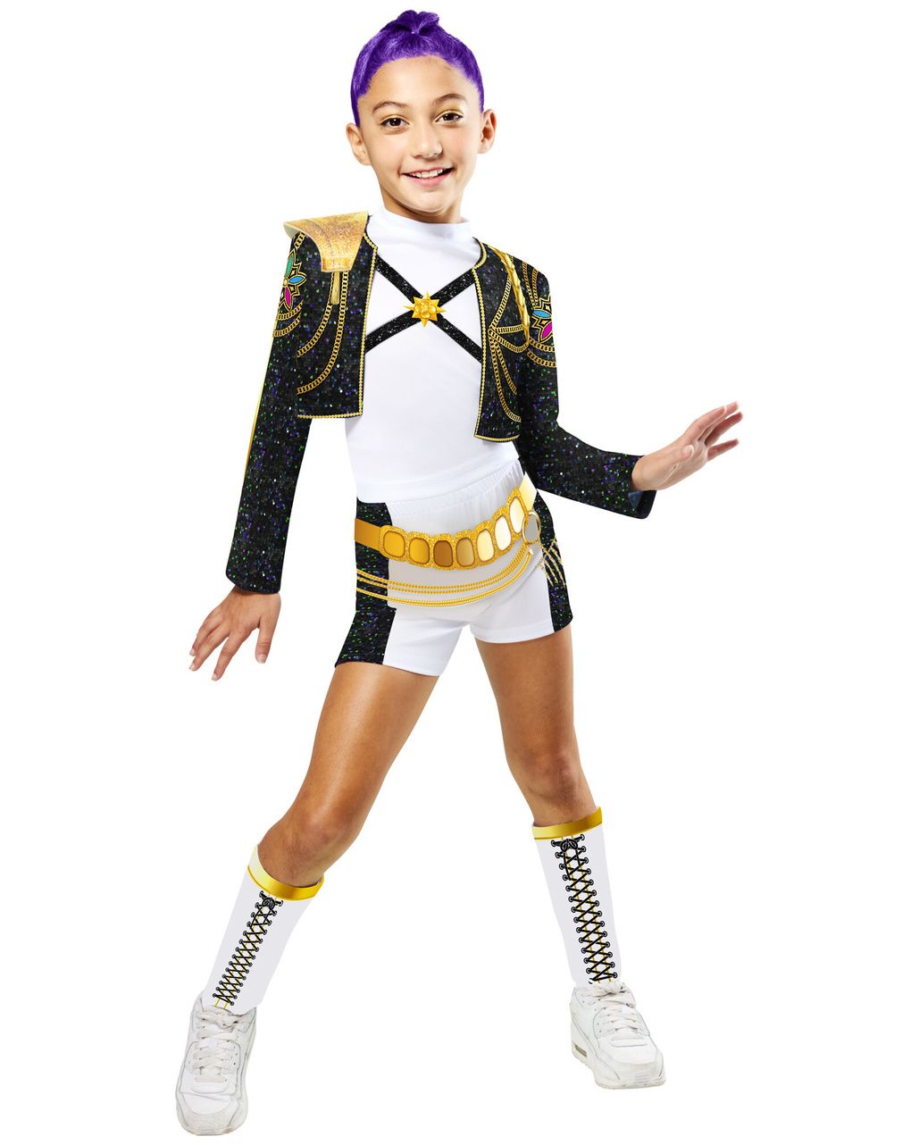 Costume originale rumi golden deluxe bambina - k-pop demon hunters