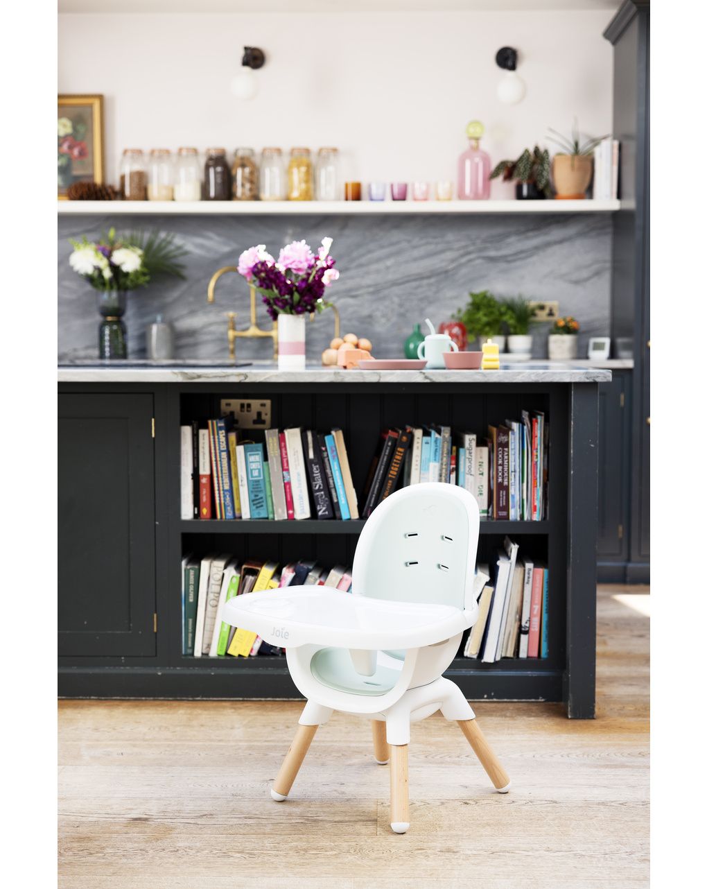 Seggiolone pappa chestnut™ multi-modalità, colore lola - joie