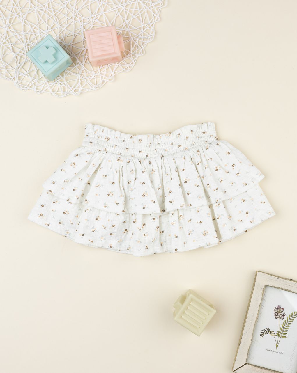 Gonna bimba fiorellini allover