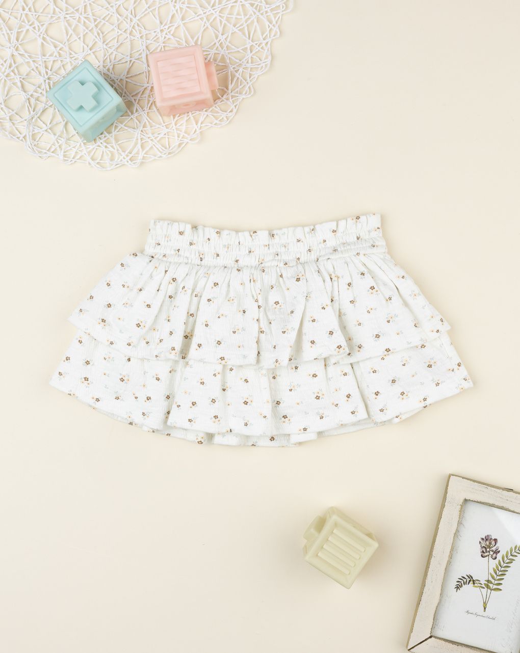 Gonna bimba fiorellini allover