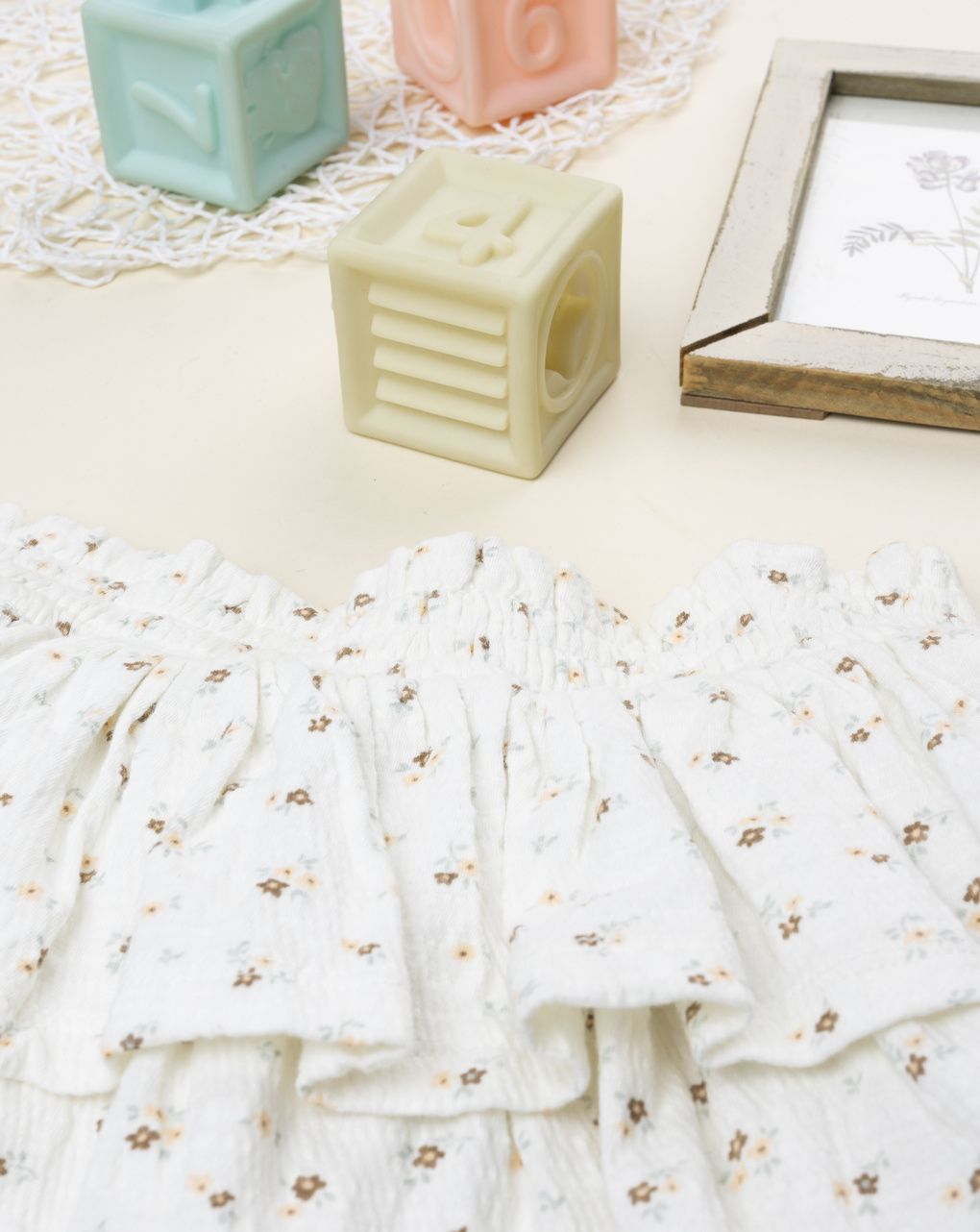 Gonna bimba fiorellini allover