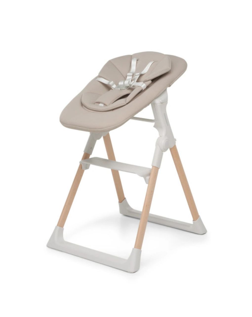 Seggiolone pappa con sdraietta 2 in 1 kidsmenu sand - foppapedretti