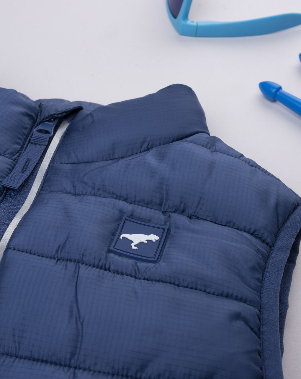 Gilet bambino blu