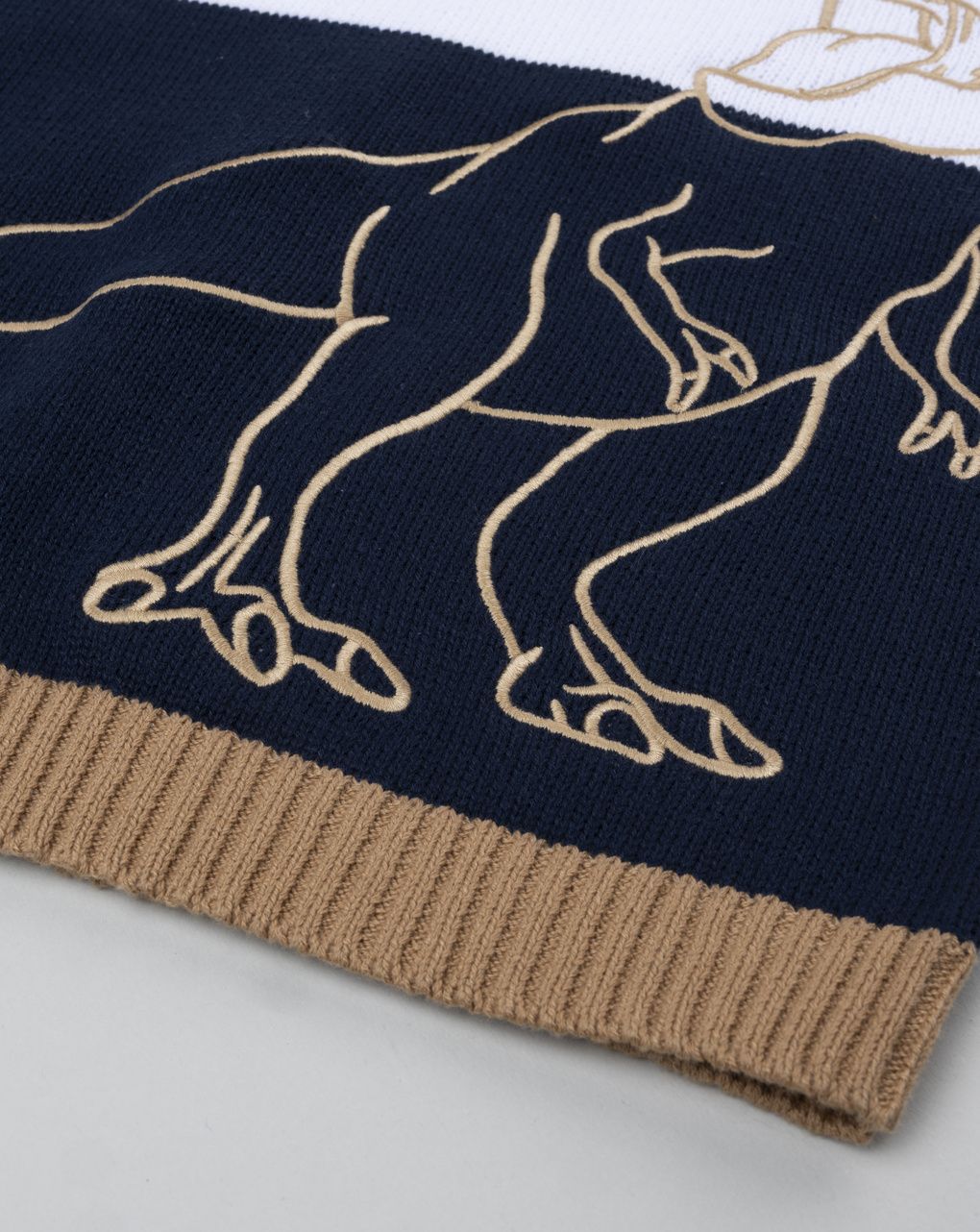 Maglia bimbo bianco/blu dino