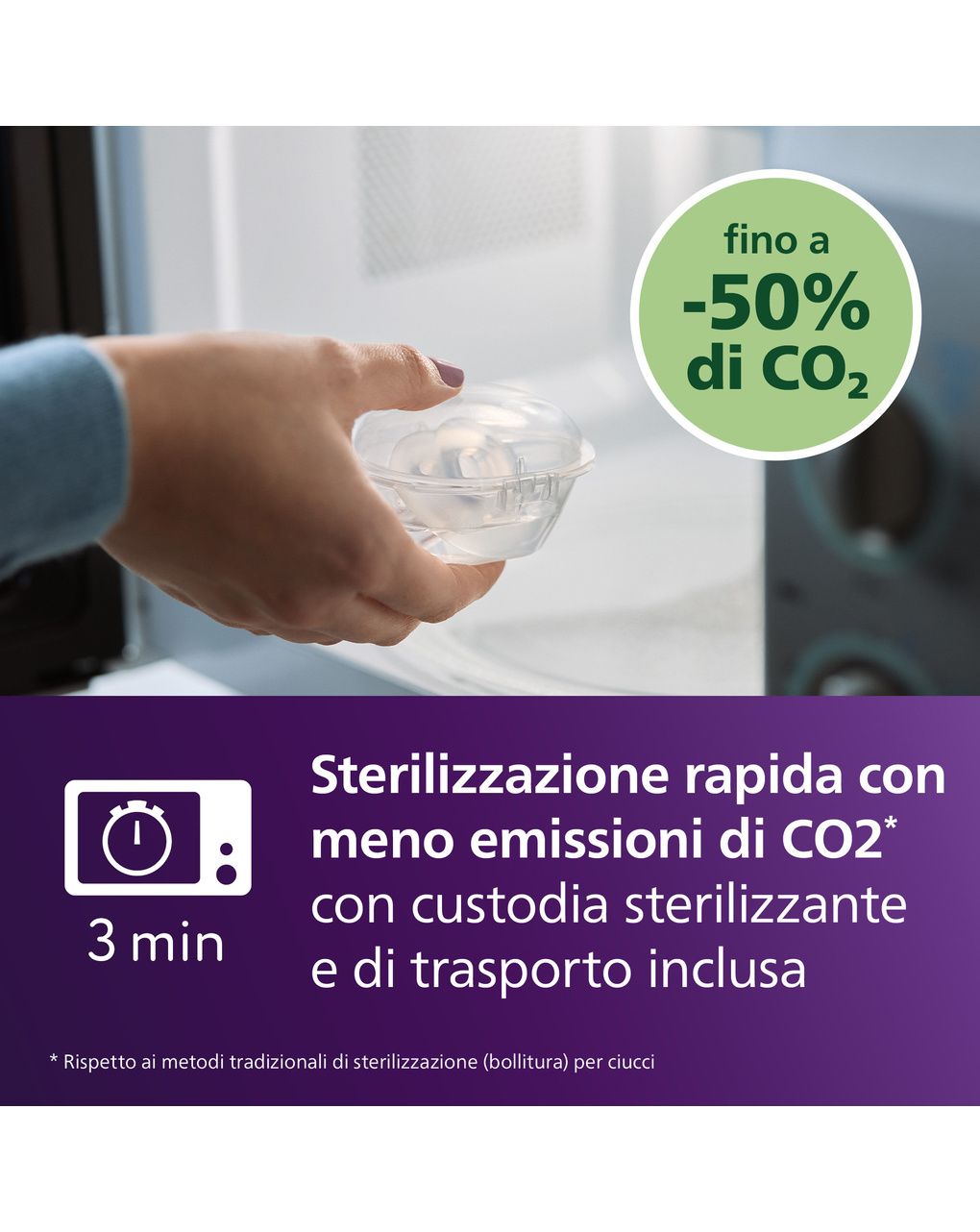 Succhietti ultra air 6-18m verde e rosa, a base vegetale - set da 2 ciucci - philips avent