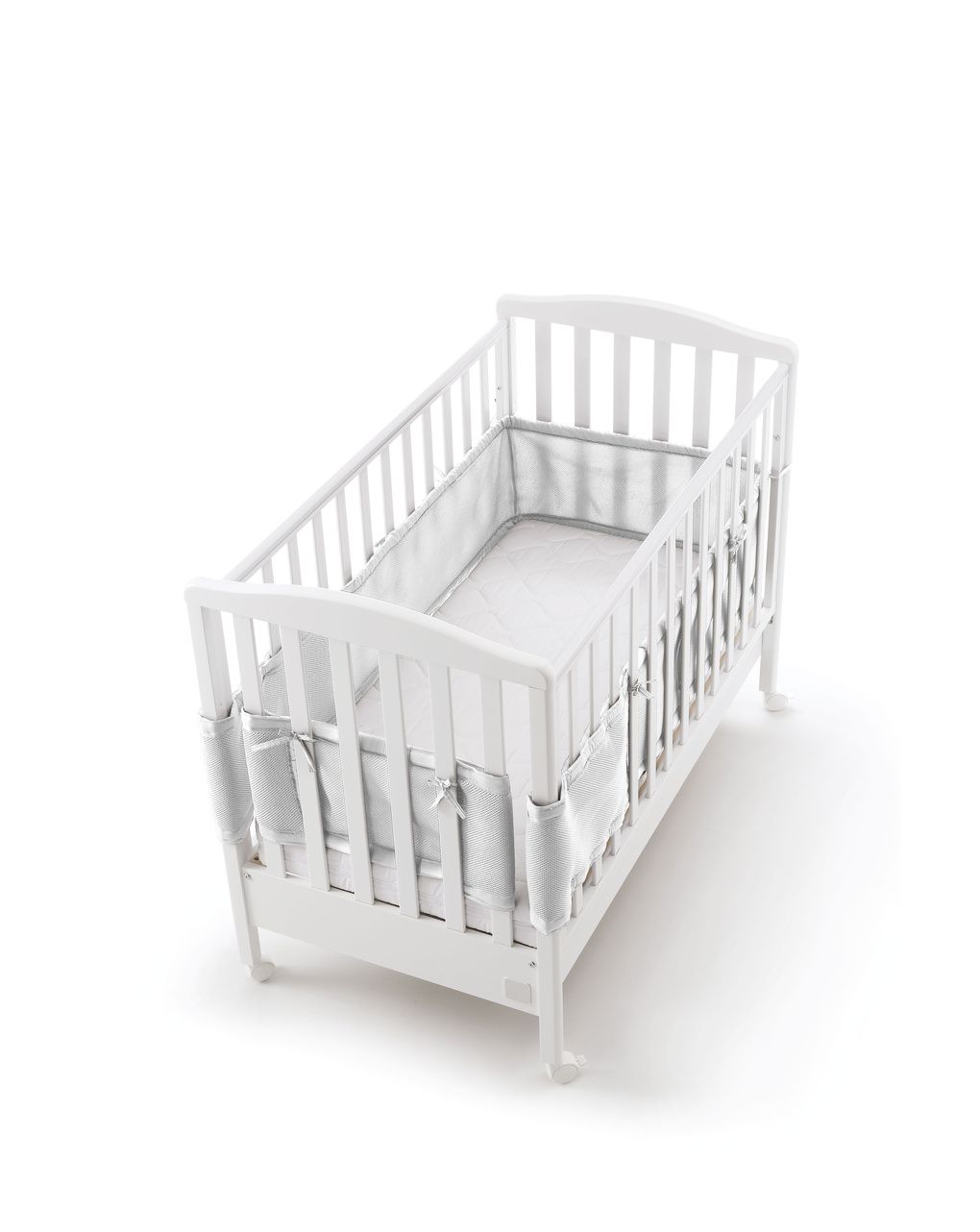 Paracolpi giro letto airtech 3d bianco - italbaby