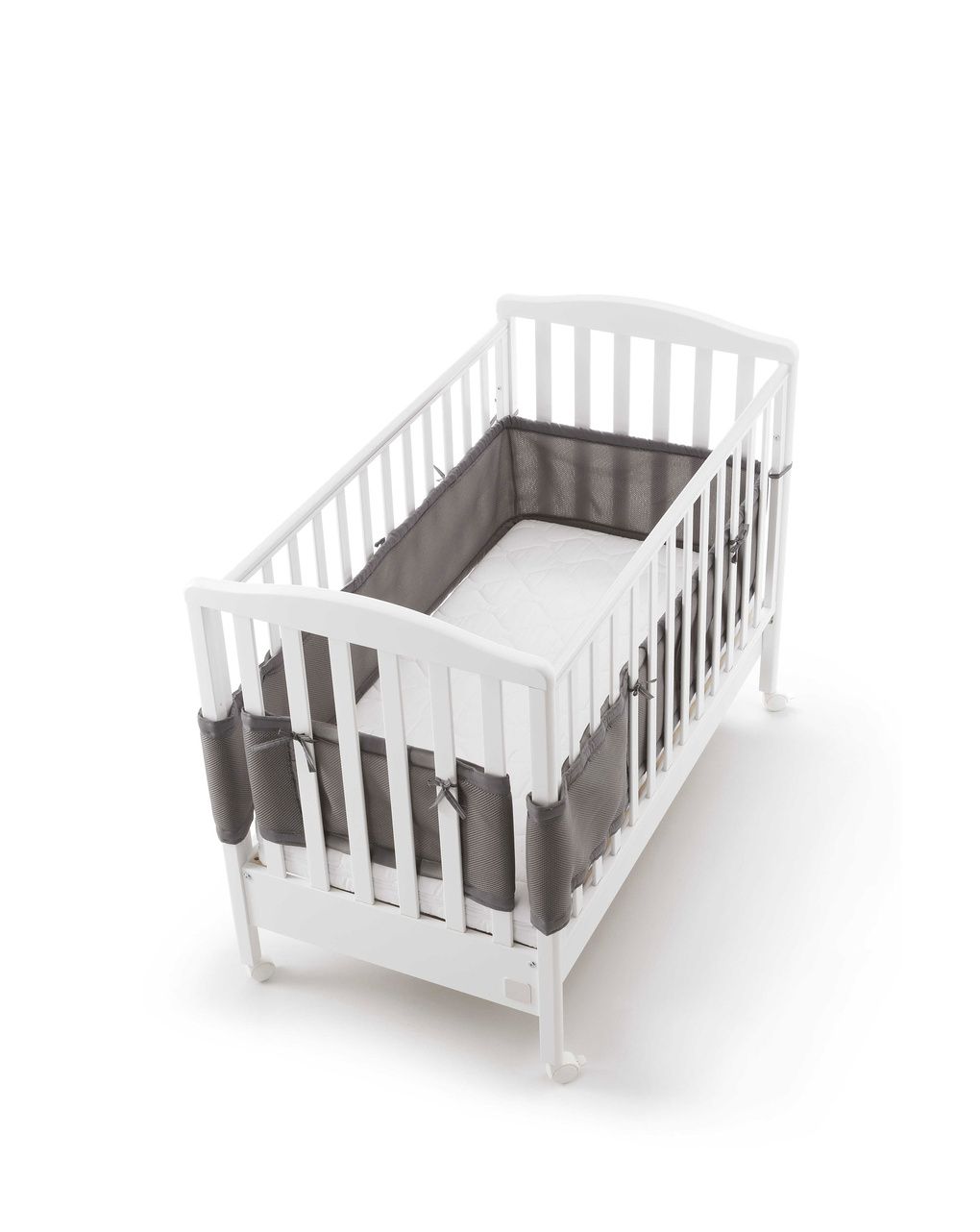 Paracolpi giro letto airtech 3d grey - italbaby