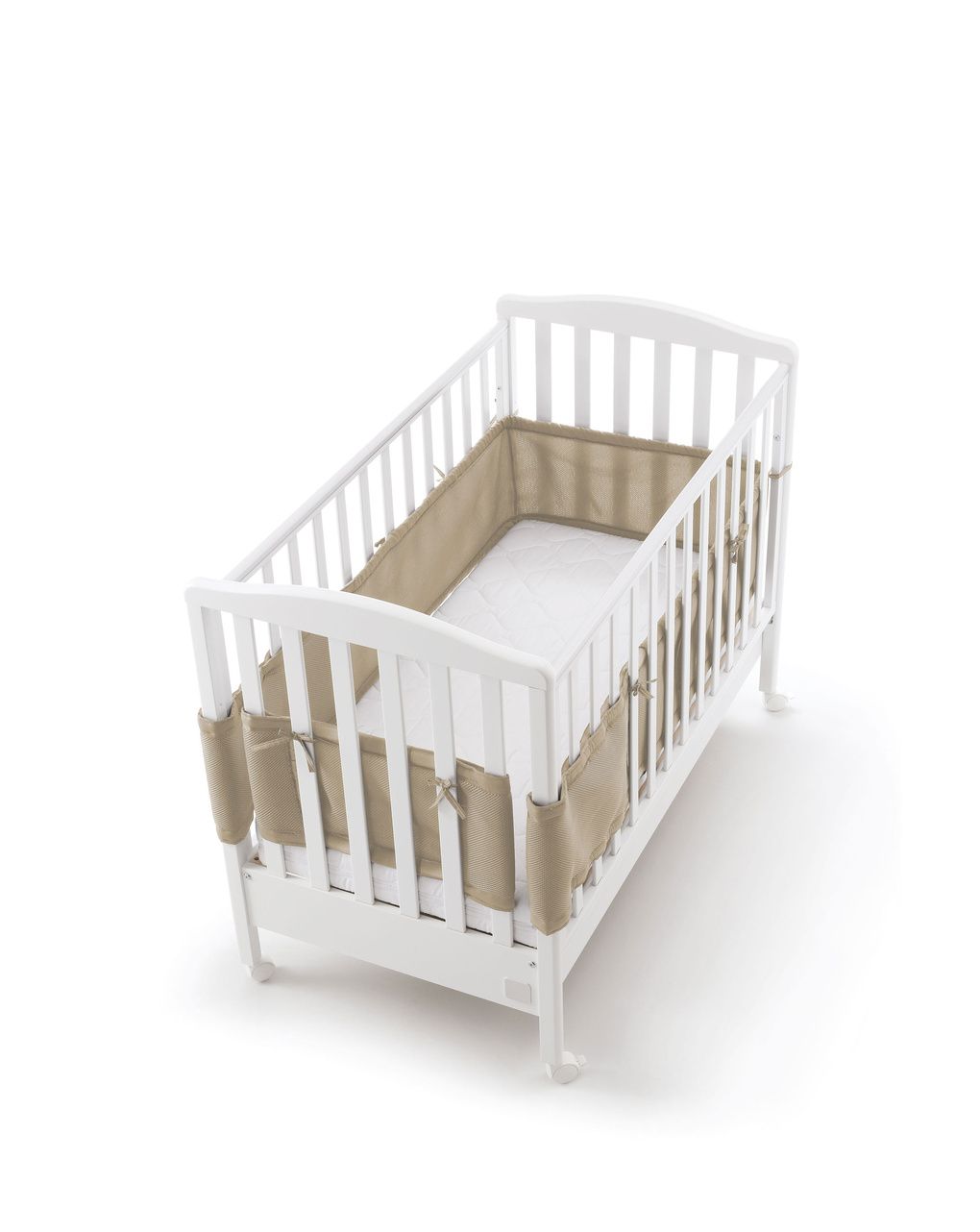 Paracolpi giro letto airtech 3d tortora - italbaby