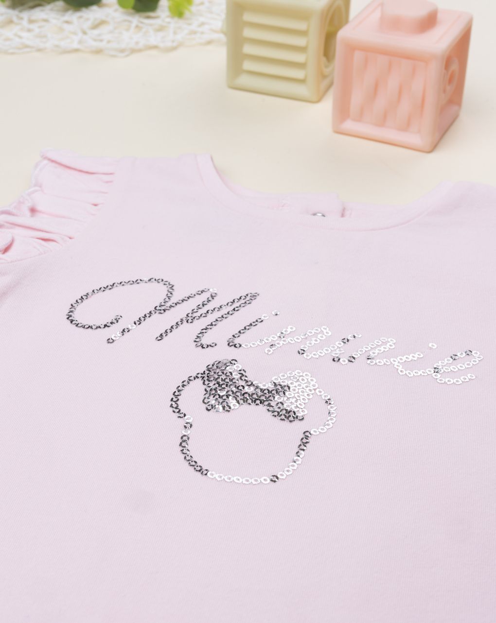 T-shirt bimba rosa minnie