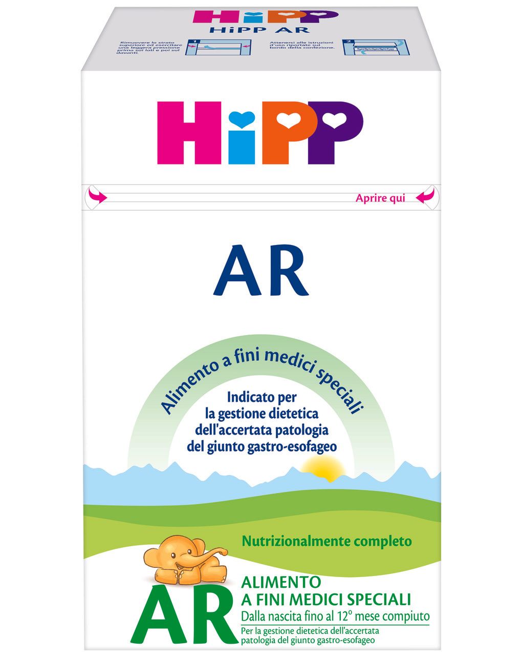 Latte ar anti-reflusso 600g - hipp