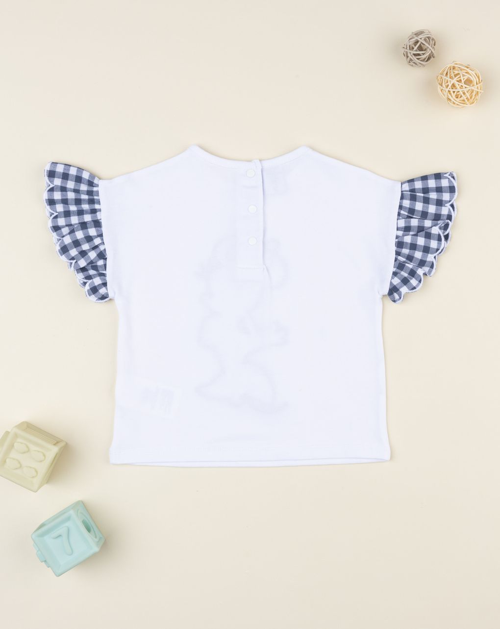 T-shirt bimba bianca minnie