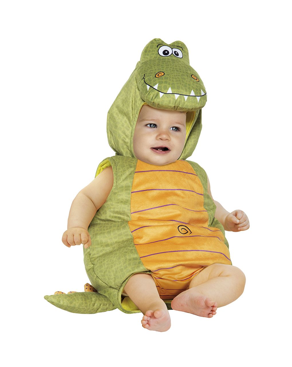 Costume dinosauro baby 6/12 mesi - carnaval queen