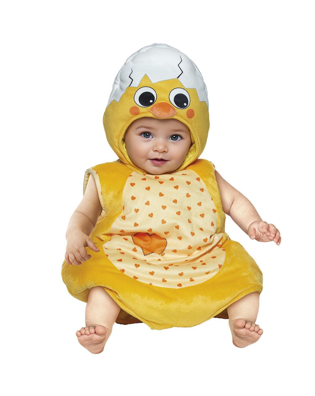Costume pulcino baby 6/12 mesi - carnaval queen