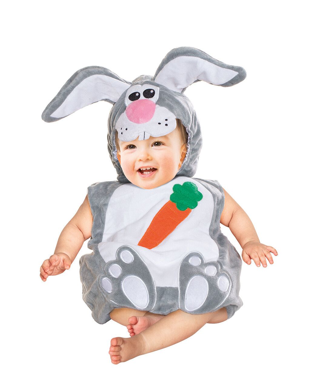 Costume carnevale coniglietto saccotto neonato 6-12 mesi - carnaval queen