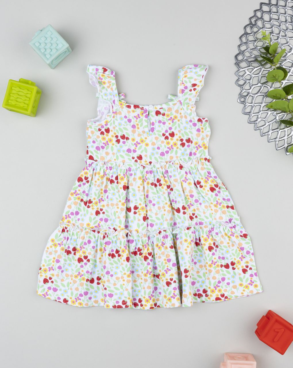 Abito estivo bimba multicolor