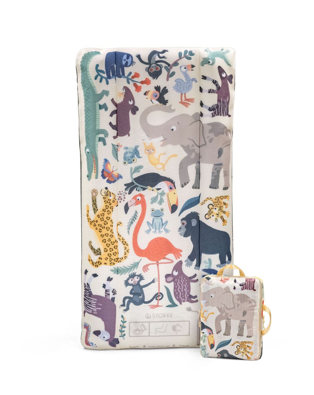 Letto gonfiabile per bambinijetkids™ cloudsleeper™ - famiglia degli animali - stokke®