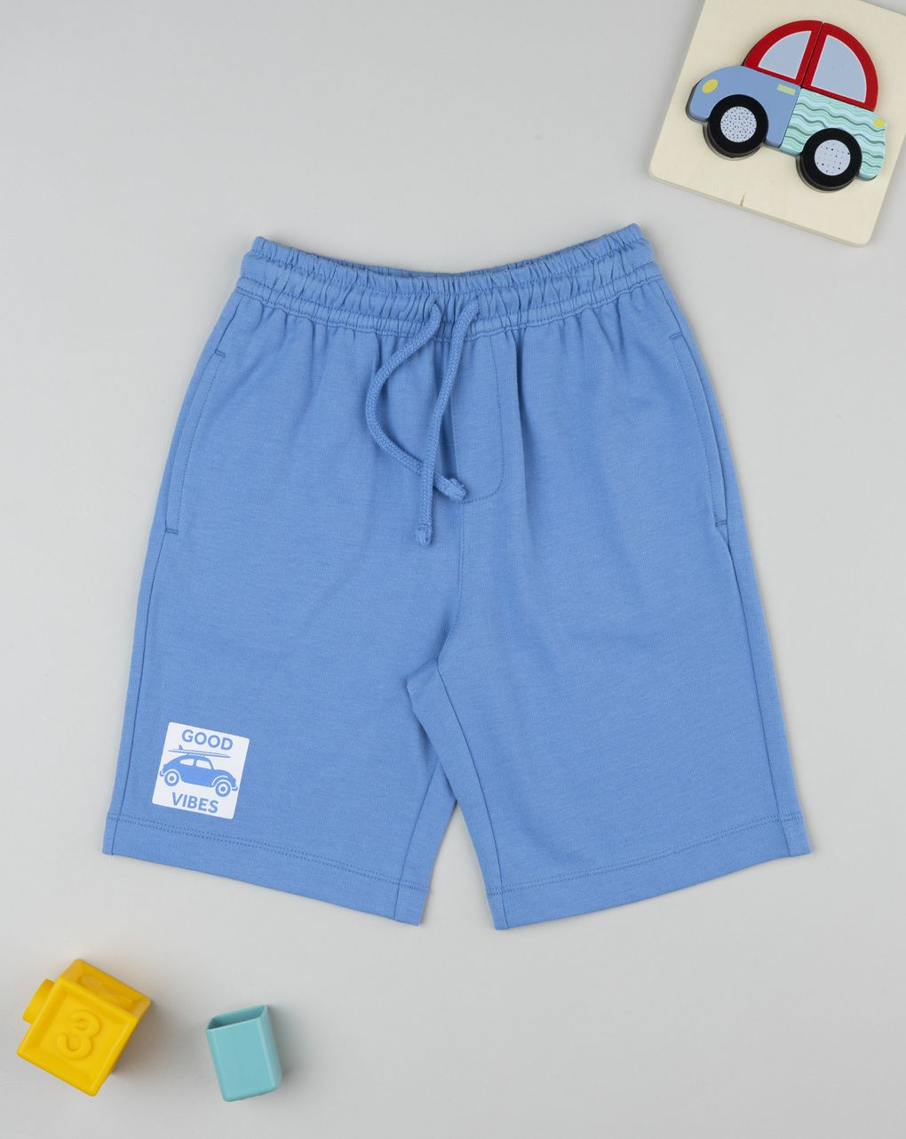 Shorts bimbo blu chiaro