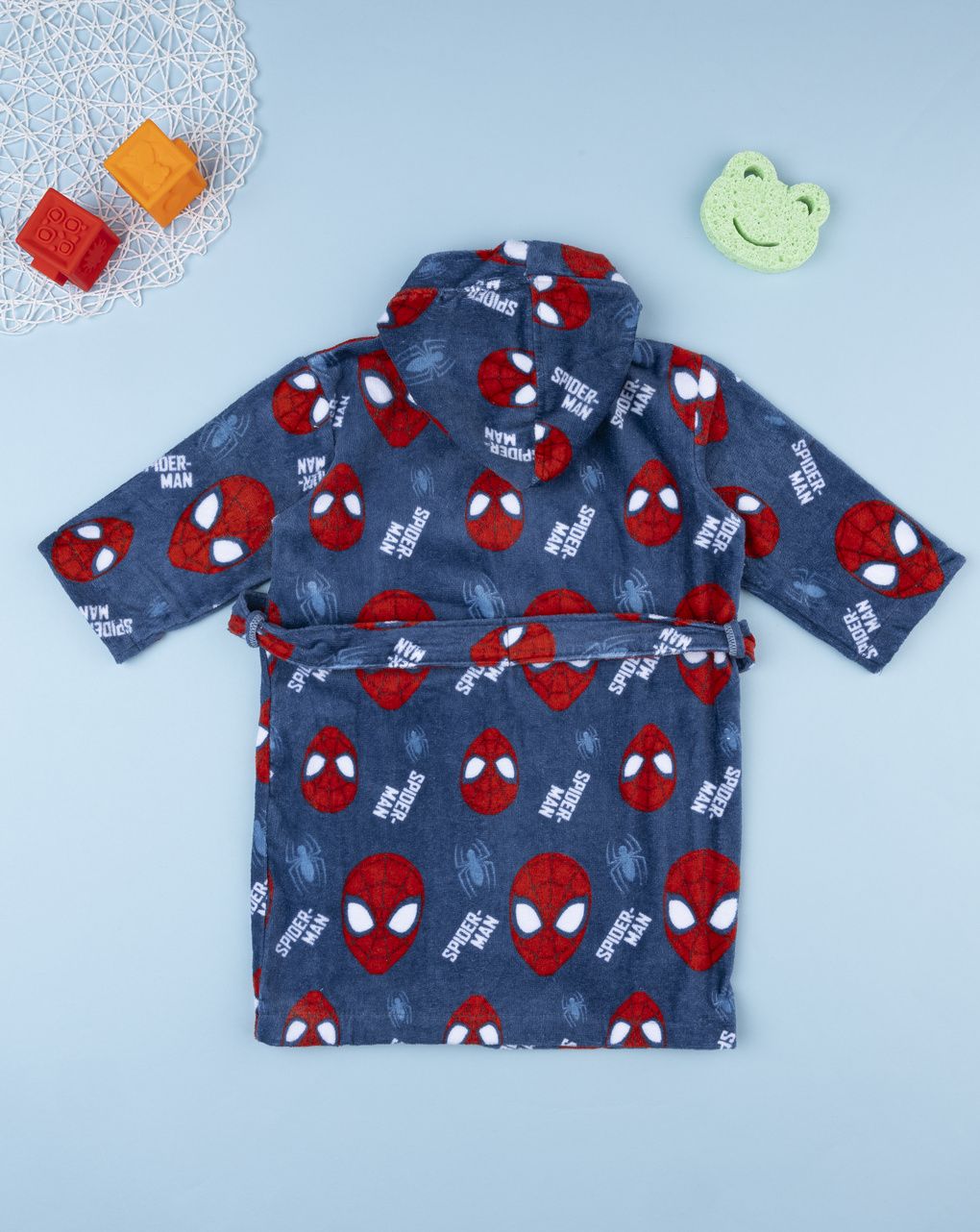 Accappatoio spiderman bambino