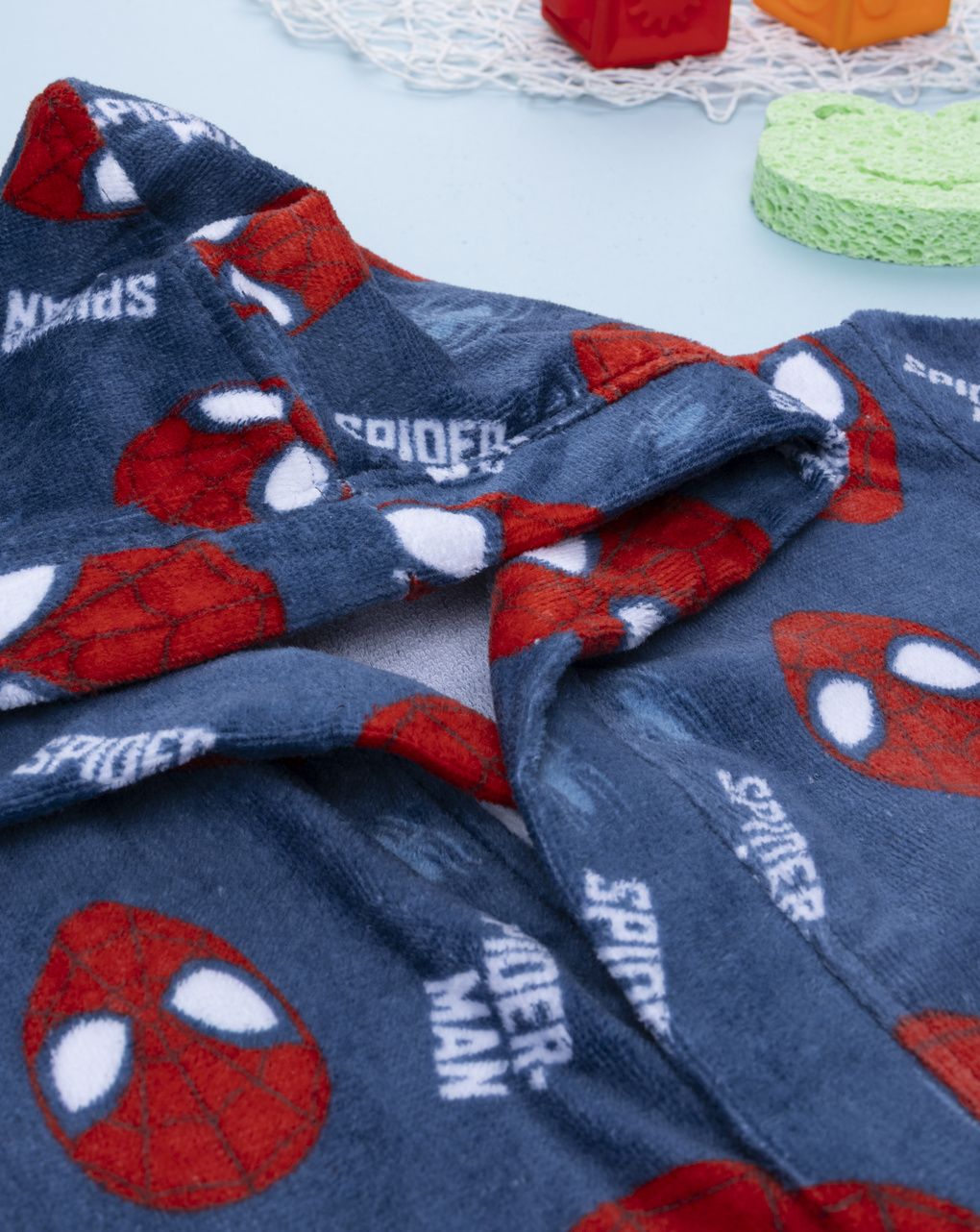 Accappatoio spiderman bambino