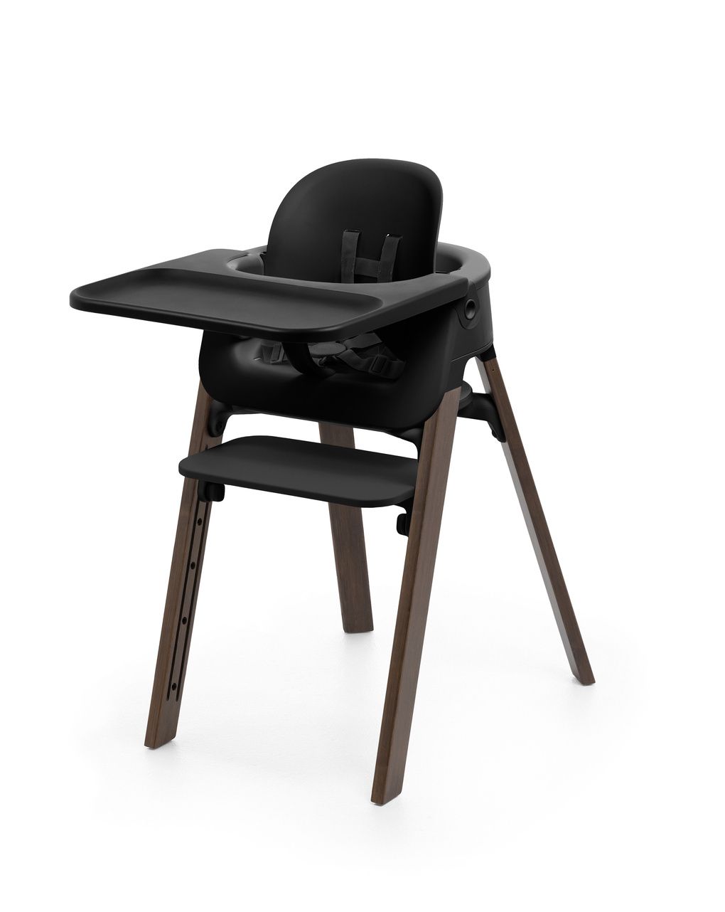 Seggiolone steps™ black warm brown- stokke