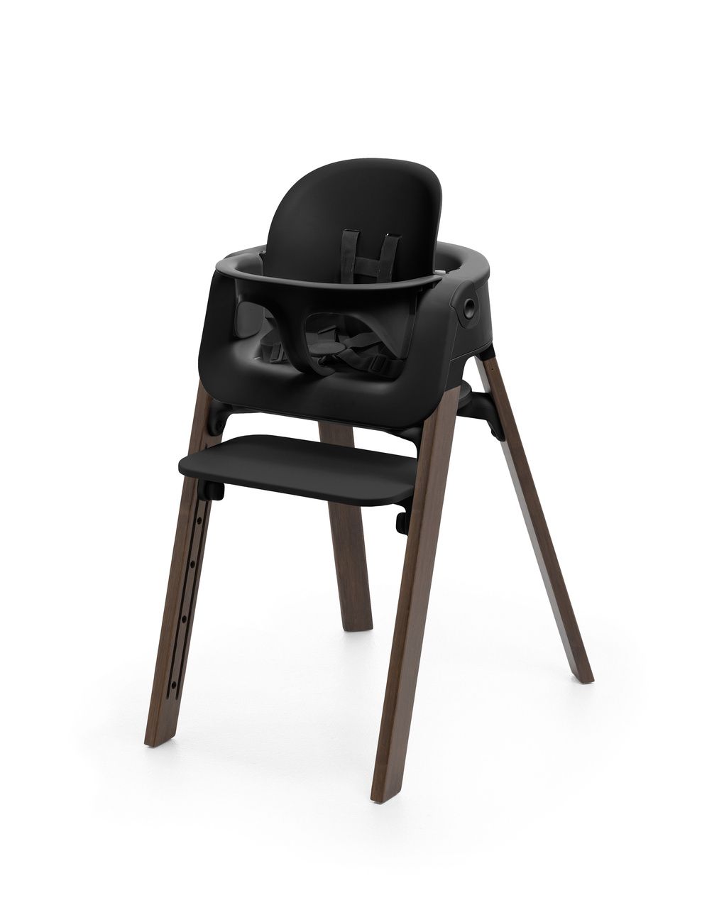 Seggiolone steps™ black warm brown- stokke
