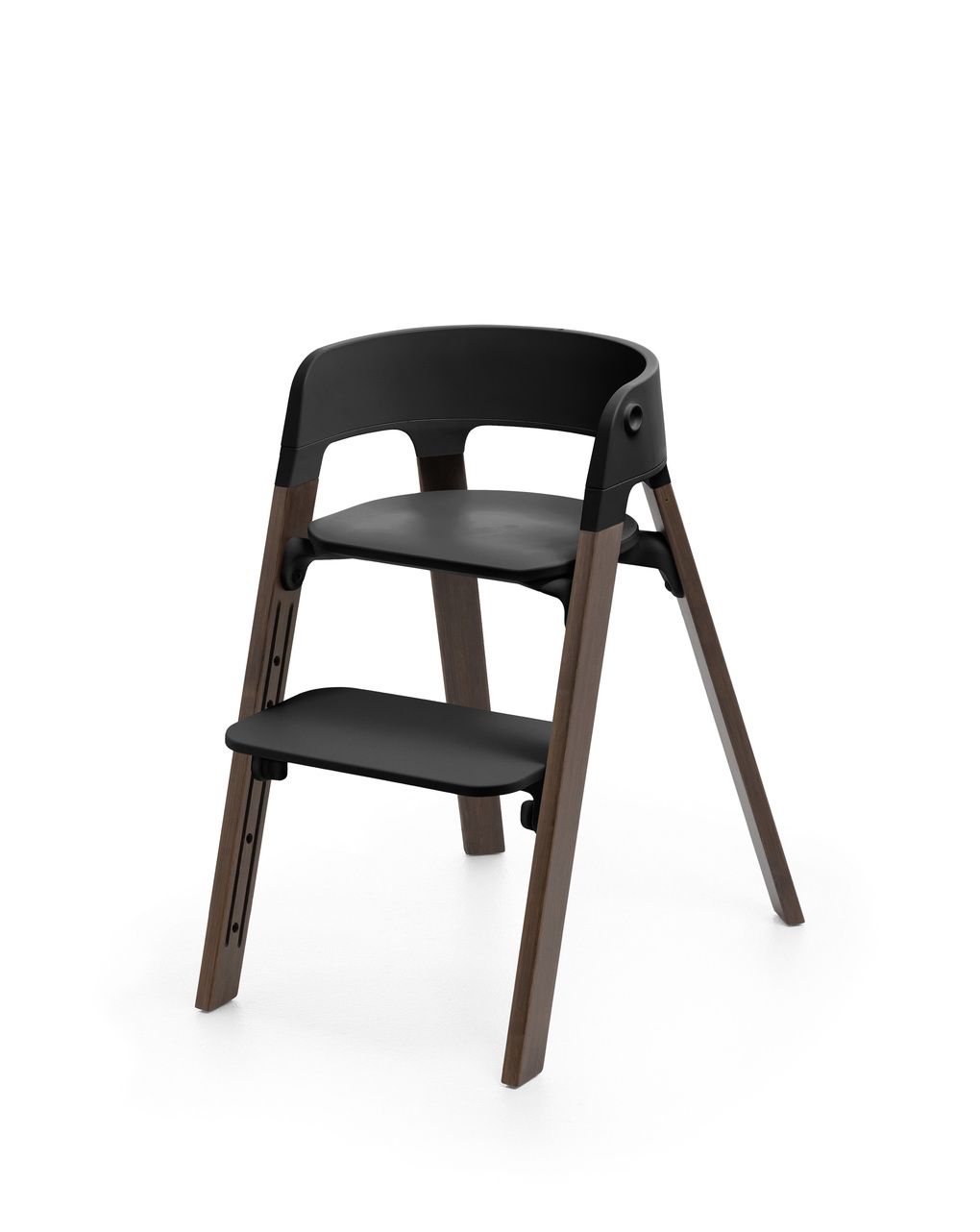 Seggiolone steps™ black warm brown- stokke