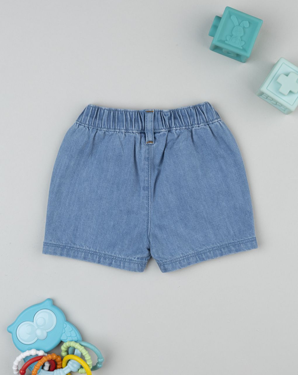 Short denim bimbo cagnolini