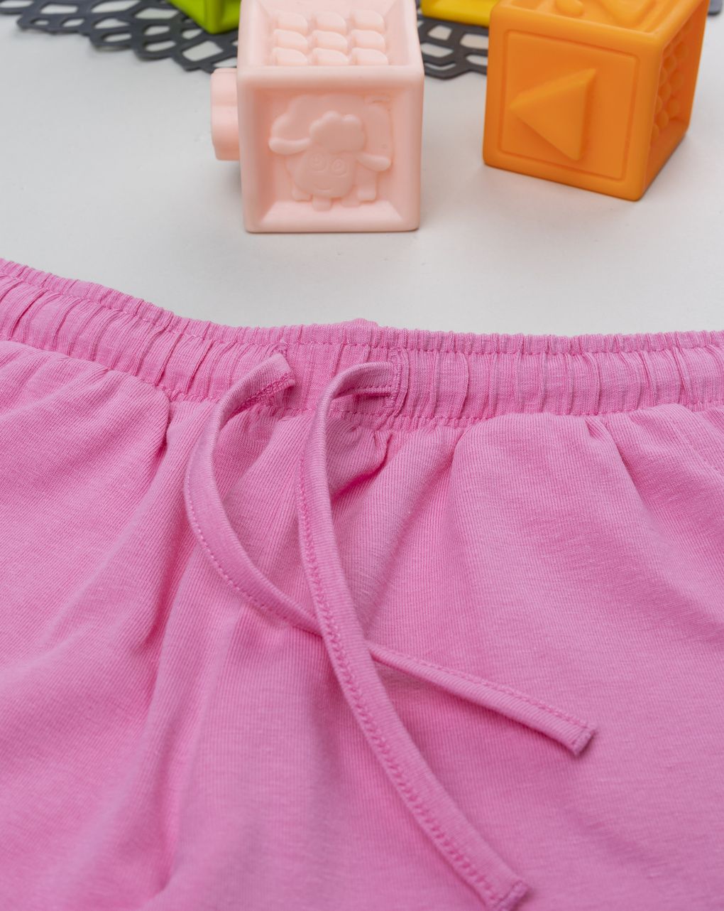 Shorts bimba rosa cuore