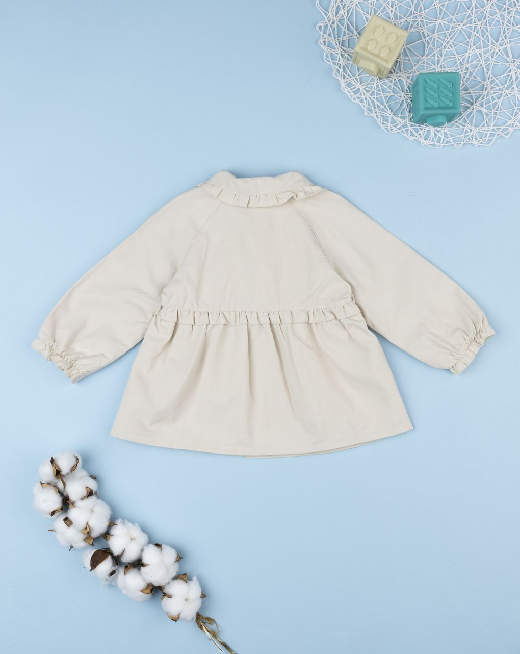 Trench bimba beige
