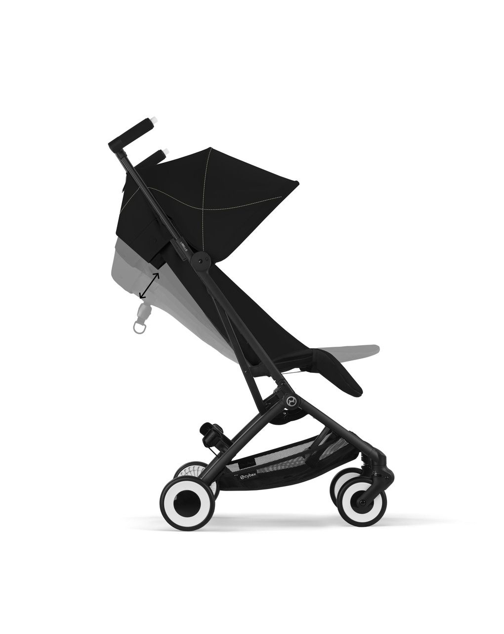 Passeggino libelle magic black - cybex