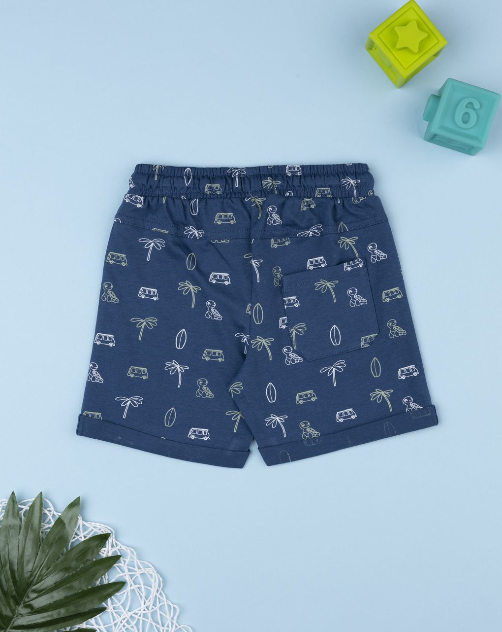 Shorts blu bimbo summer