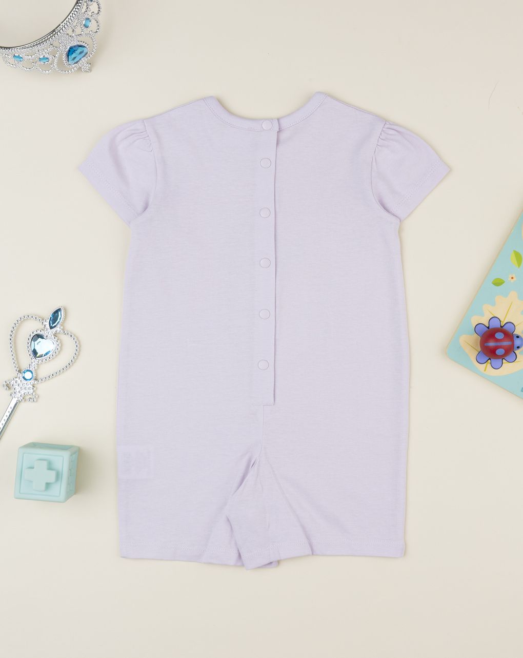 Pigiamone bimba lilla unicorno