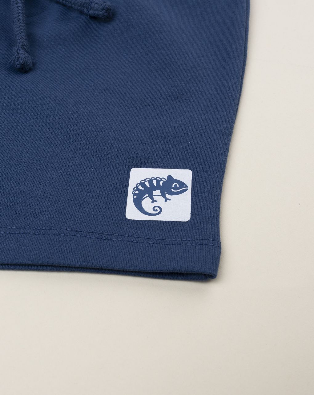 Shorts blu bambino camaleonte