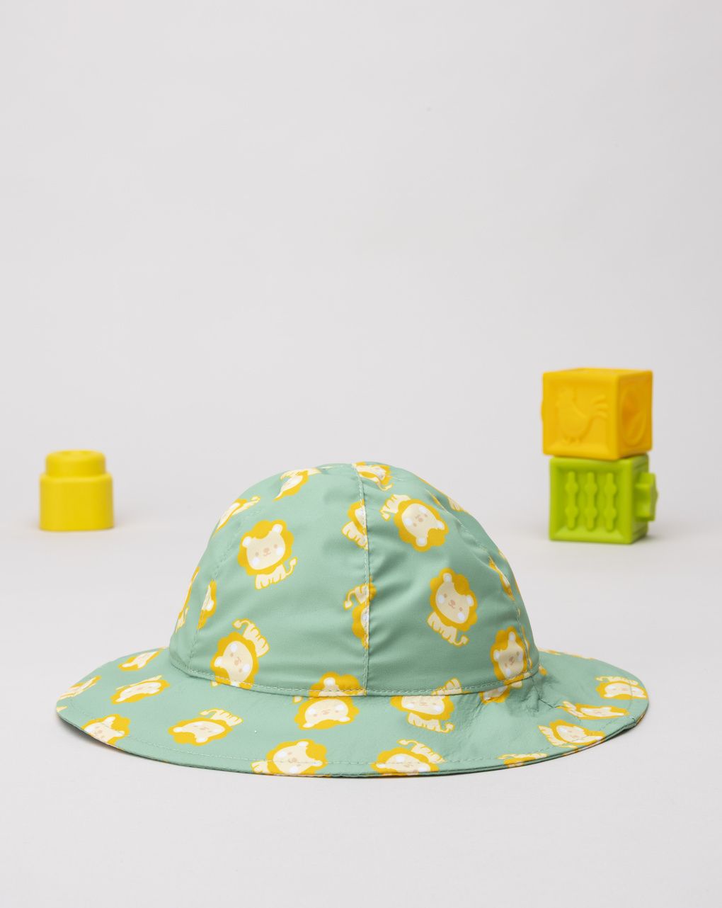 Cappello mare bimbo verde leoni