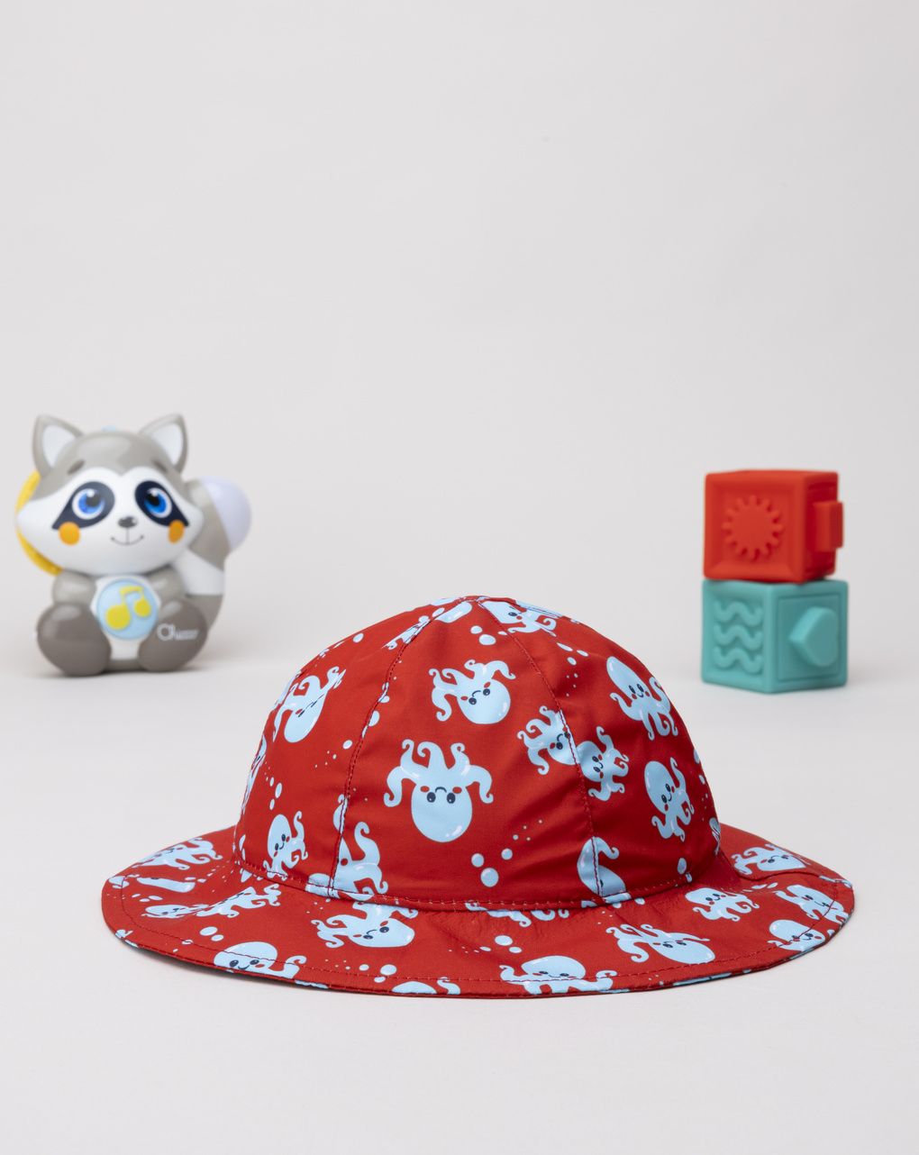 Cappello mare bimbo rosso