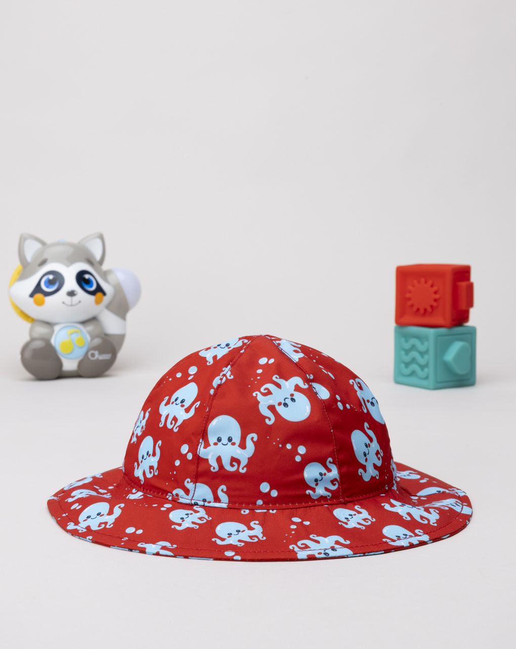 Cappello mare bimbo rosso