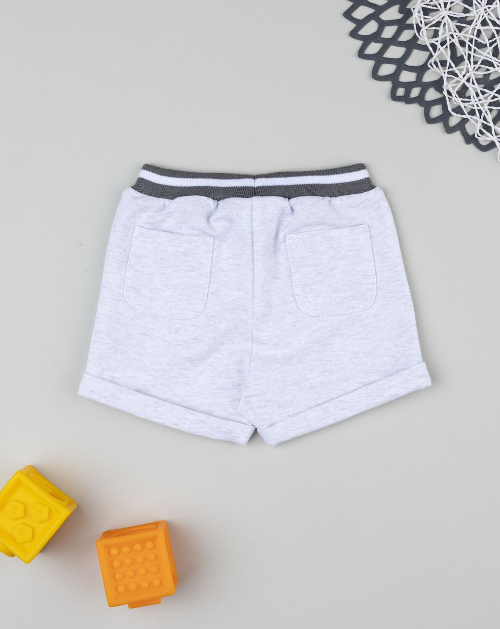 Shorts grigi bimbo sport