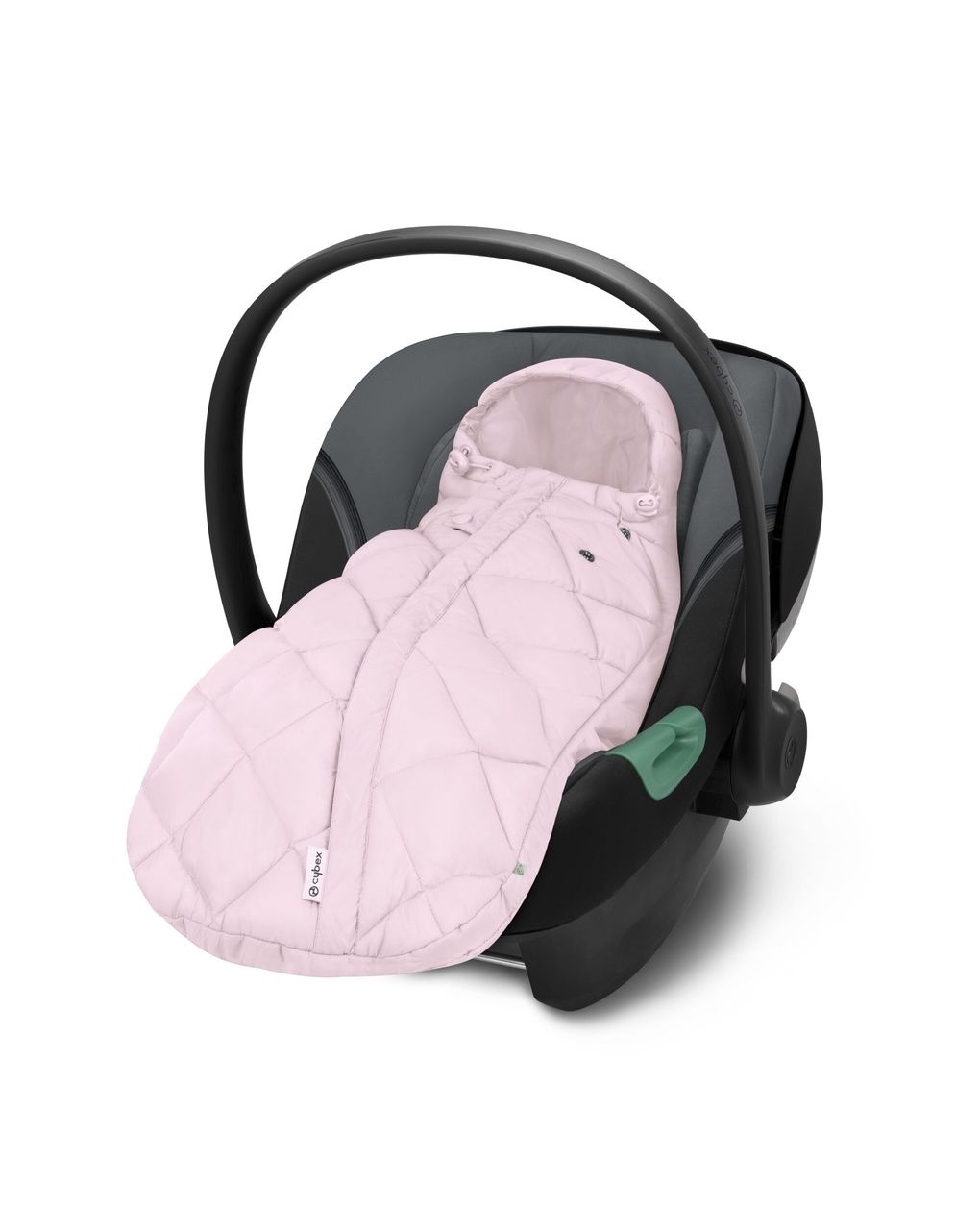 Sacco coprigambe snogga mini 2 powdery pink - cybex