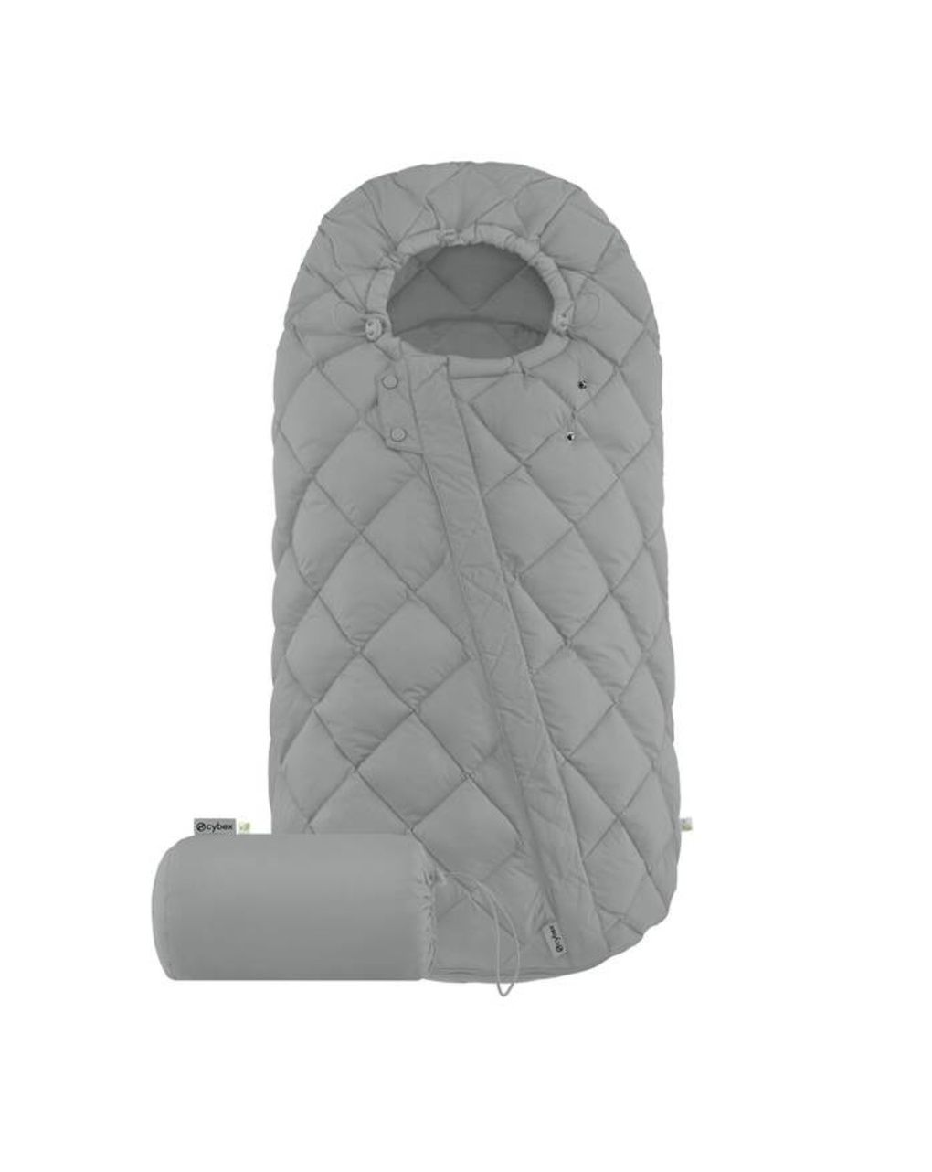 Sacco coprigambe snøgga 2 stone grey mid grey - cybex