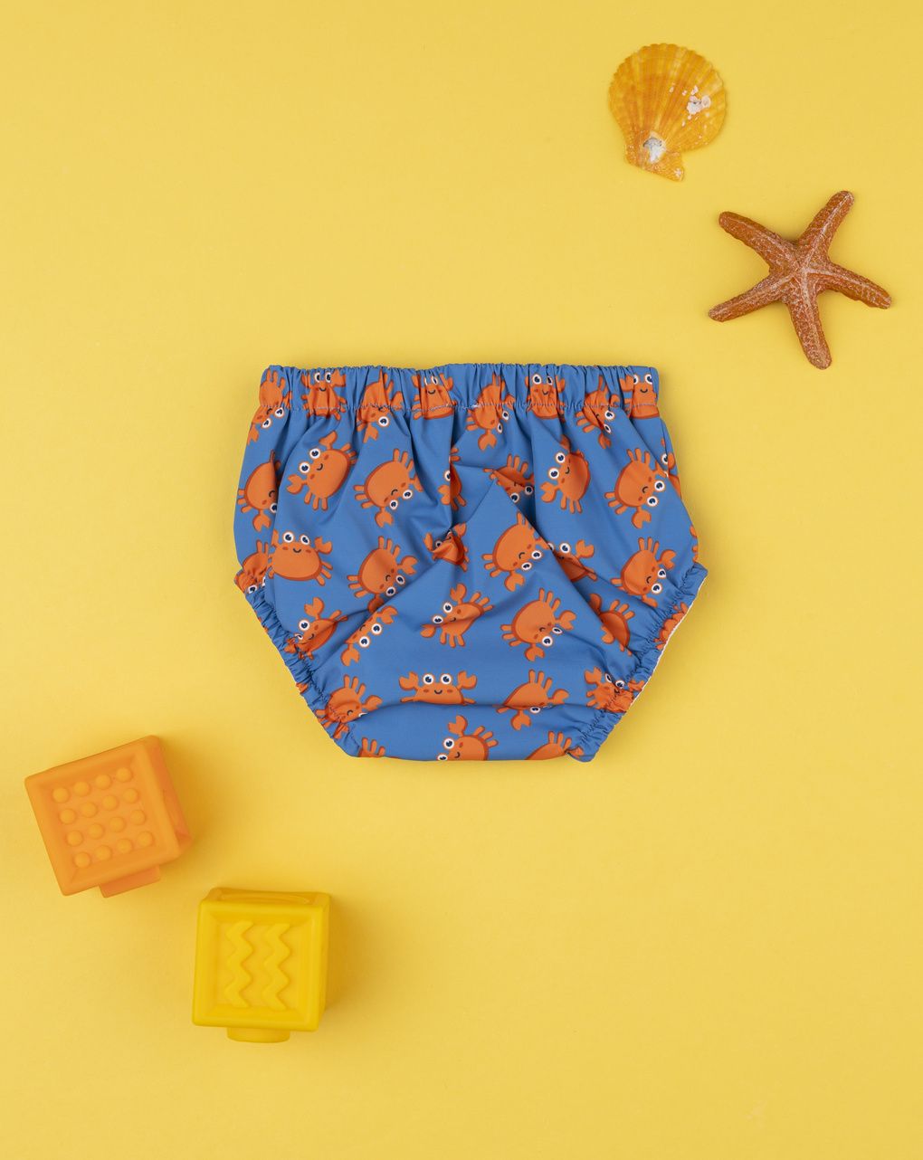 Costume antifugas bimbo blu granchi allover