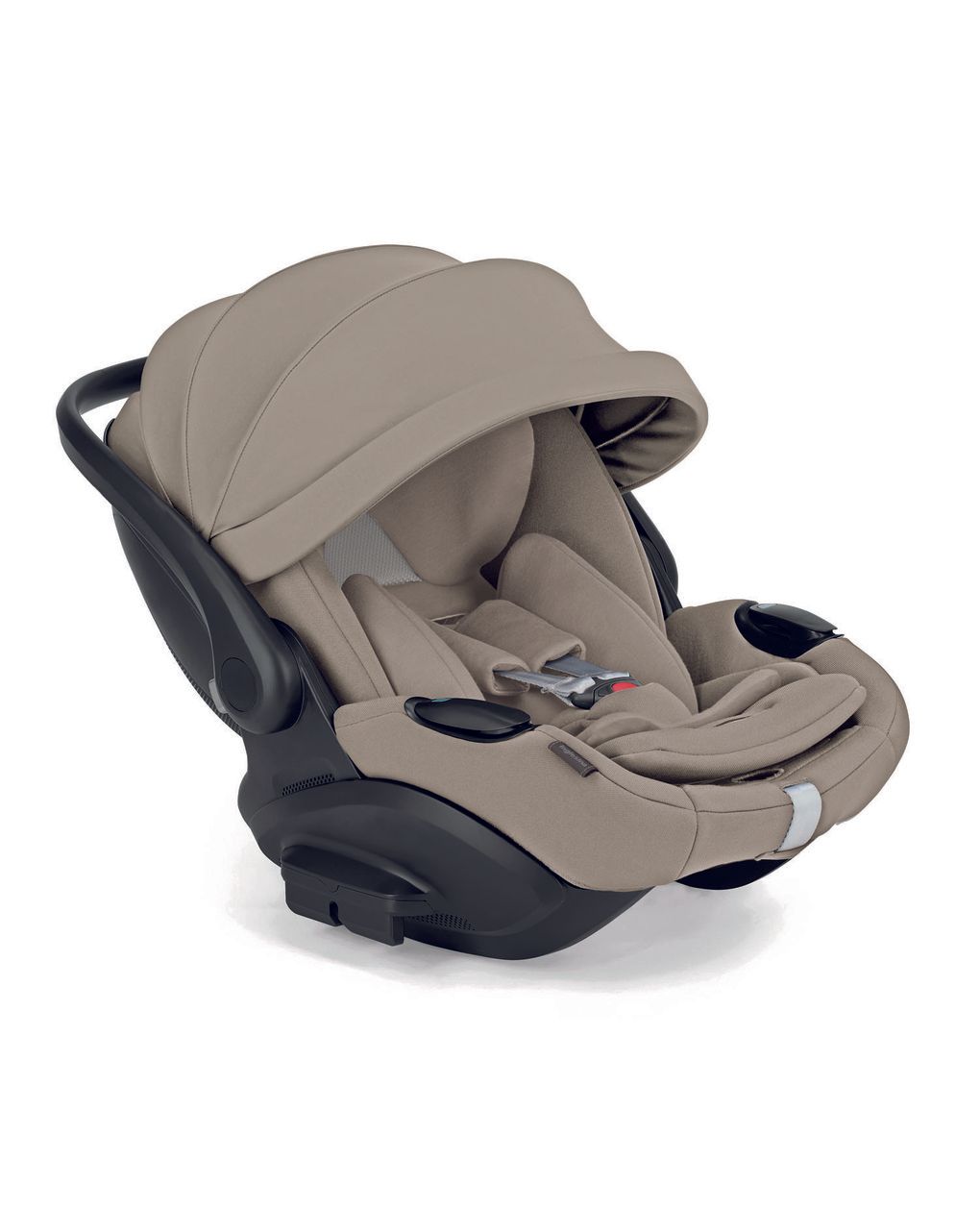 Aptica system quattro - vicuna beige con telaio palladio e seggiolino auto darwin infant recline evo - inglesina