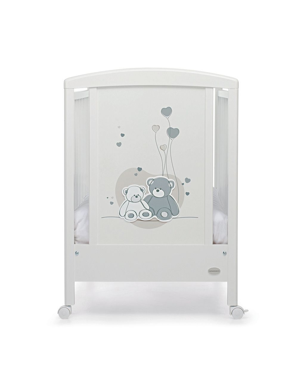 Lettino mascotte bianco - foppapedretti