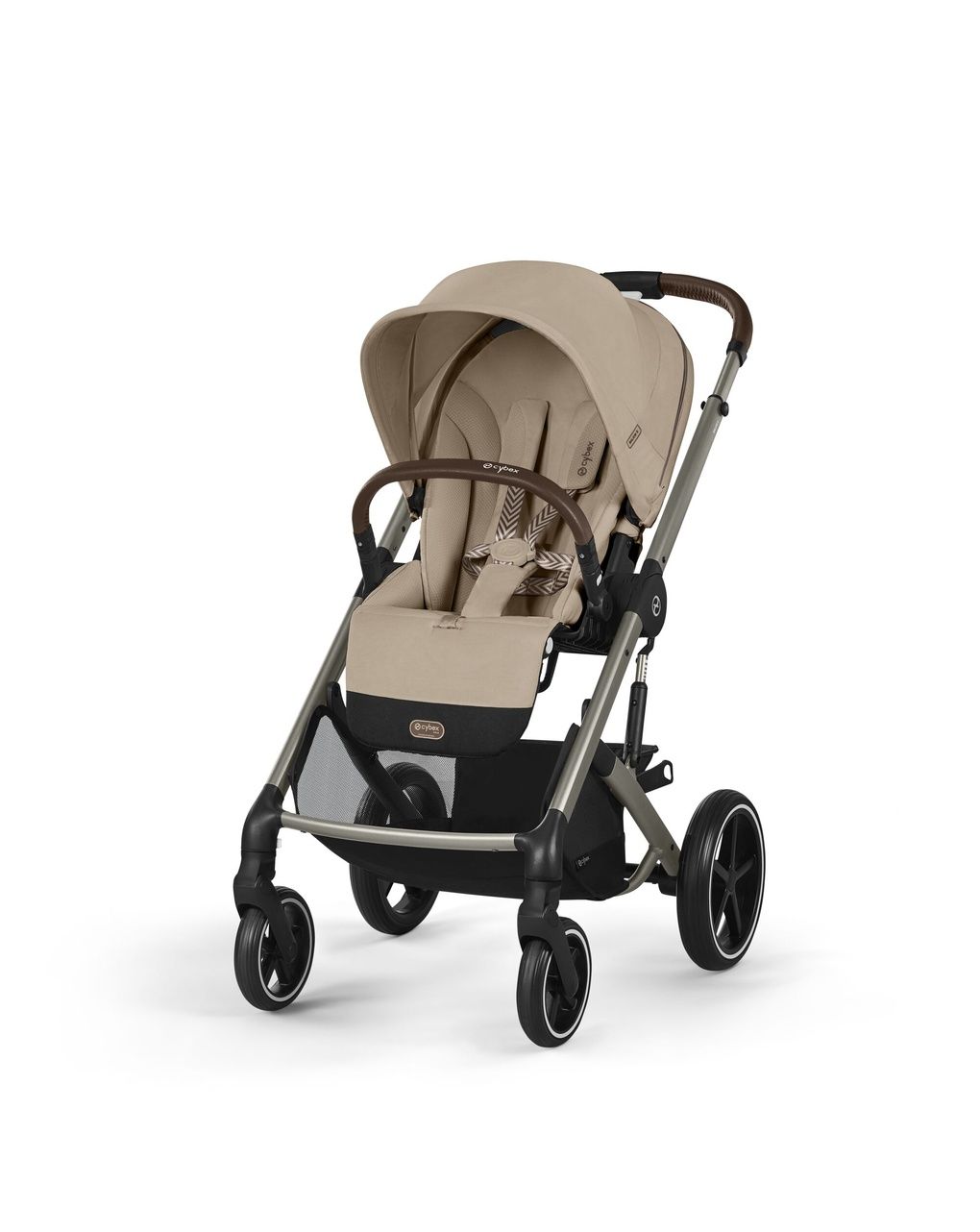 Trio balios s lux tpe almond beige nav cots cloudg pls beige+adattatori. cybex