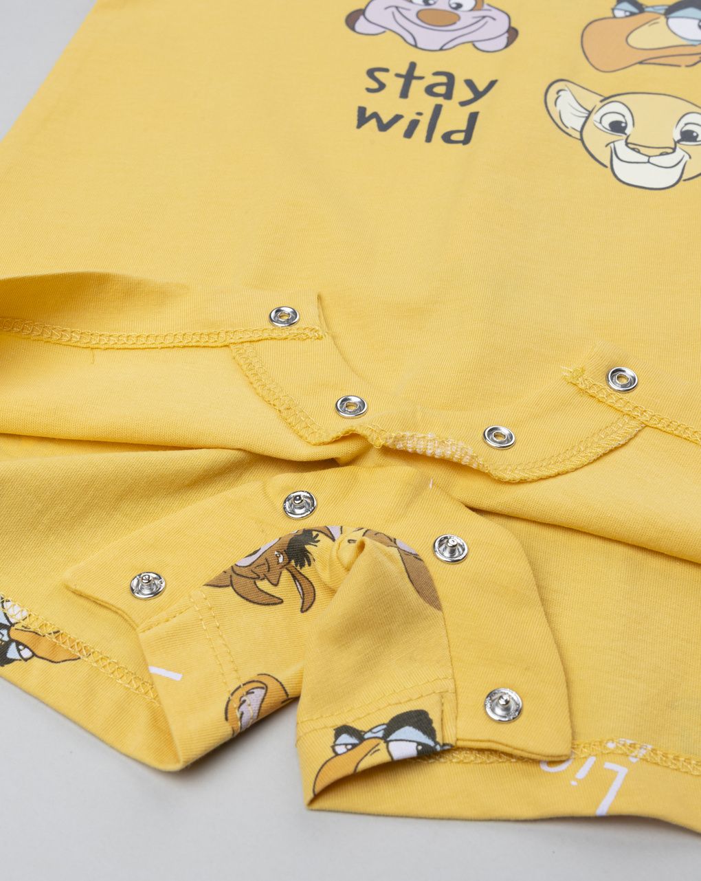 Pigiamone giallo bimbo re leone