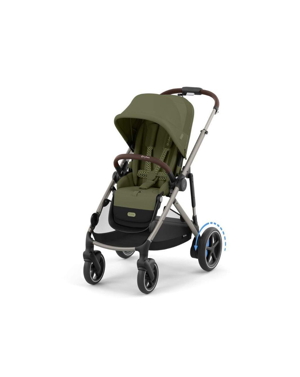 Passeggino egazelle s tpe - moss green - cybex