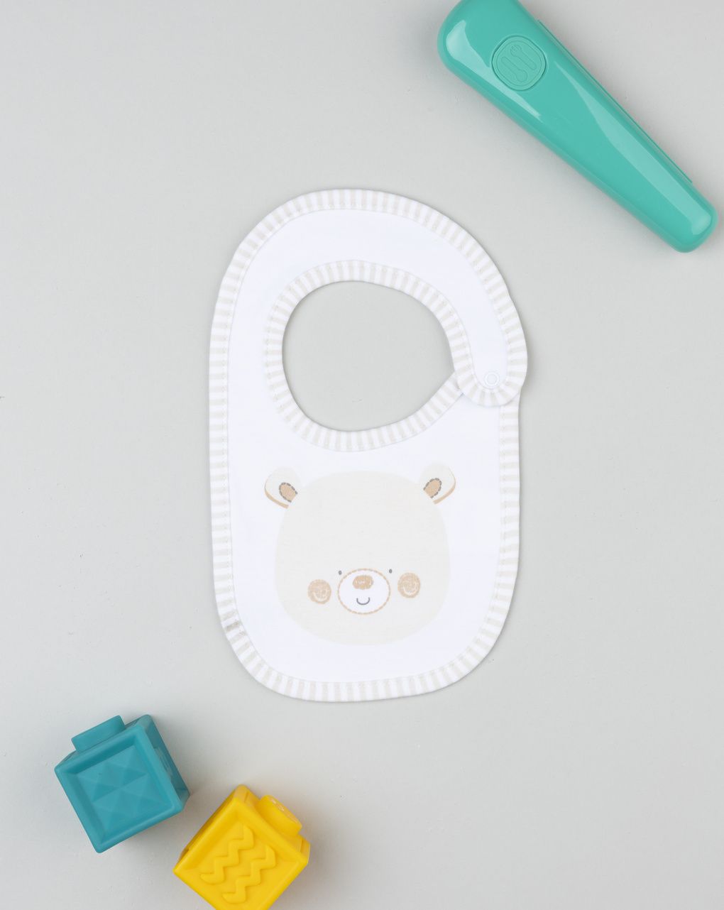 Bavaglino orsetto nonato