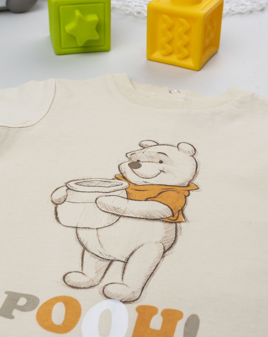 Tutina bimbo winnie pooh beige