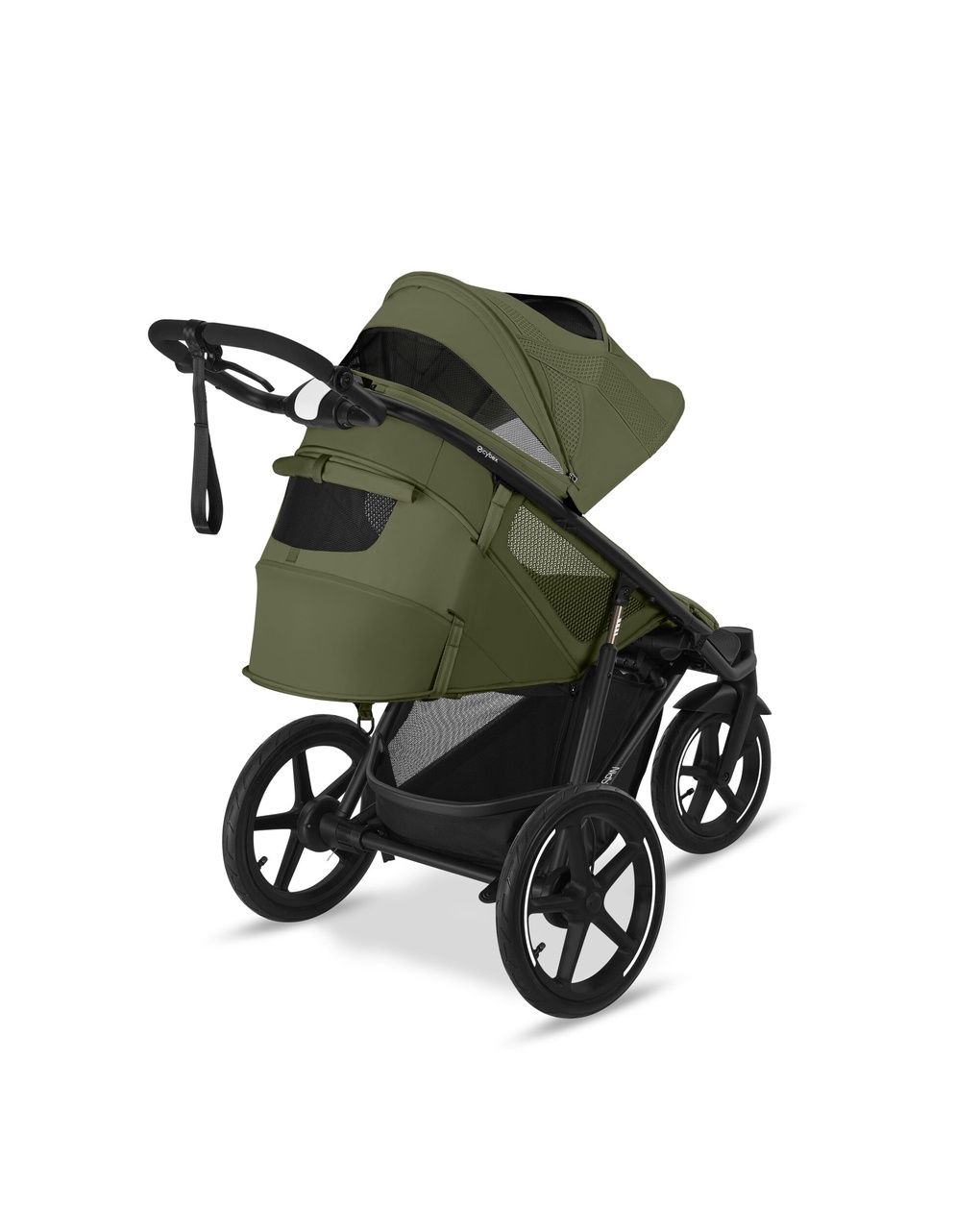 Passeggino avi spin blk moss green khaki - cybex